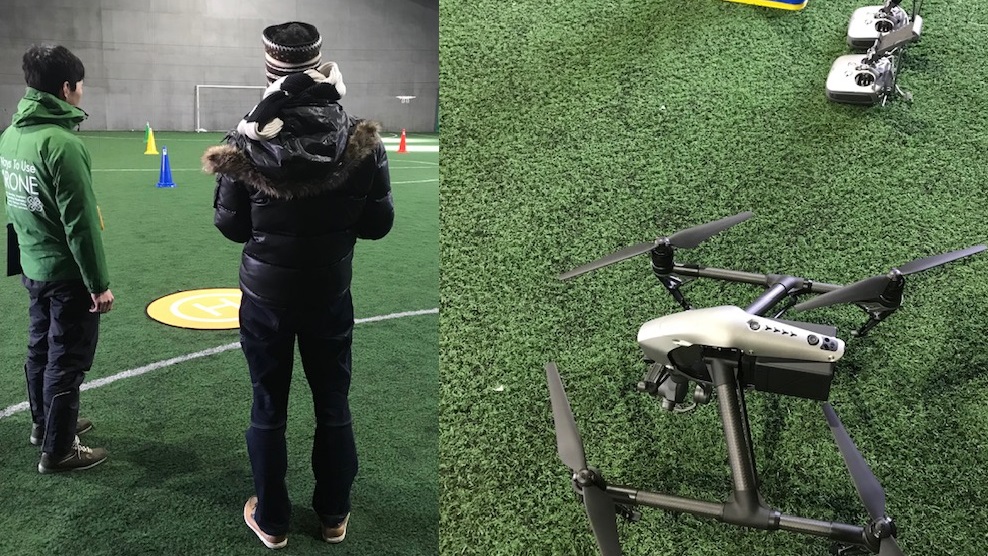 今年初めてのドローンスクール始まりました。